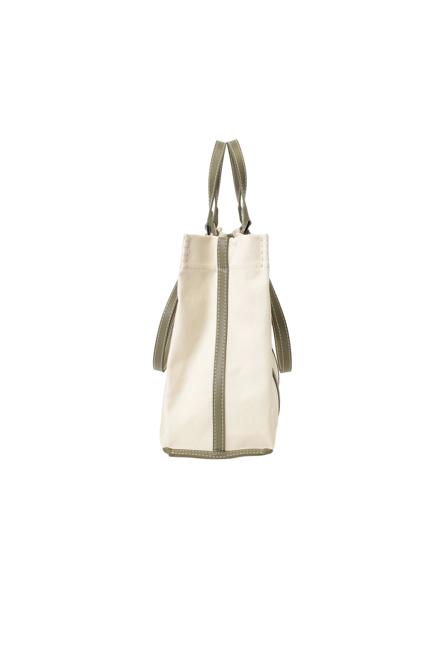 w handle canvas tote