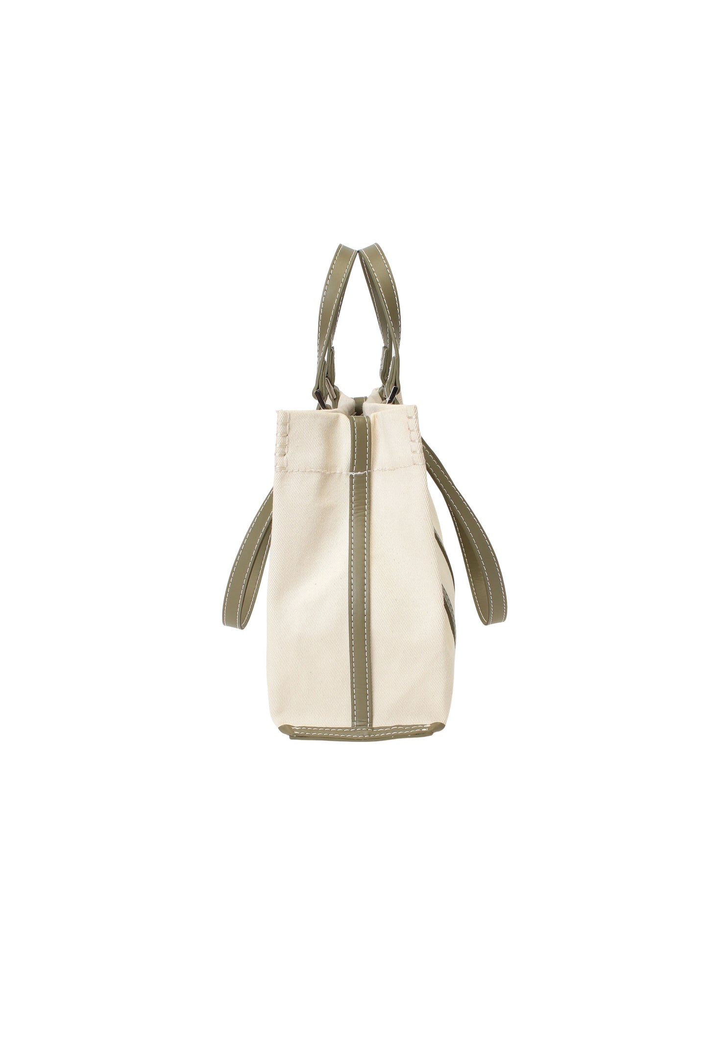 w handle canvas mini tote