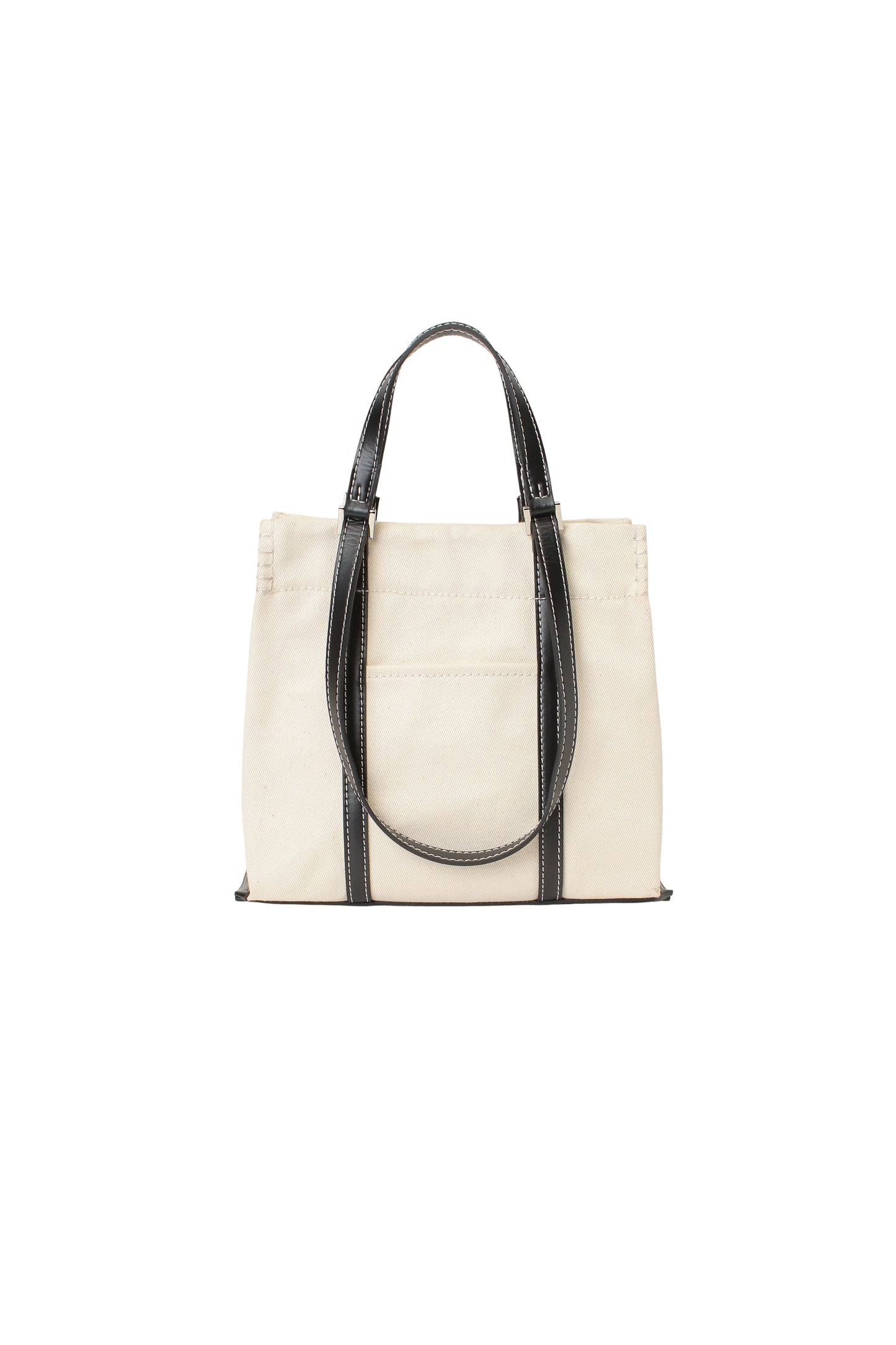 w handle canvas mini tote