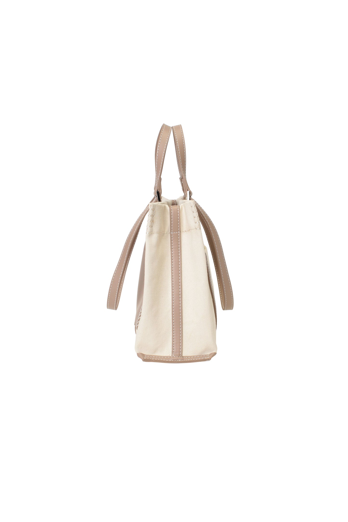 w handle canvas mini tote