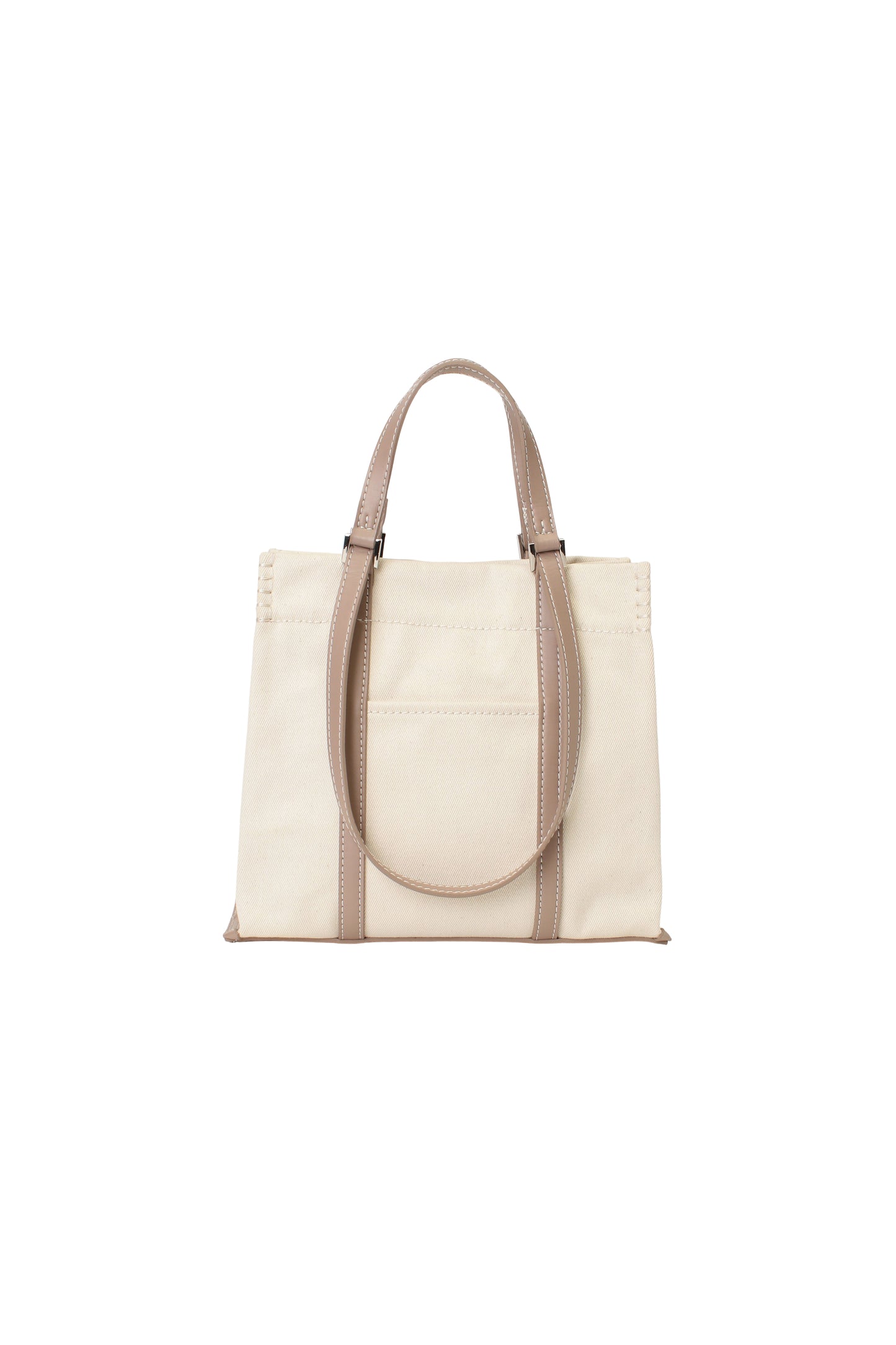 w handle canvas mini tote